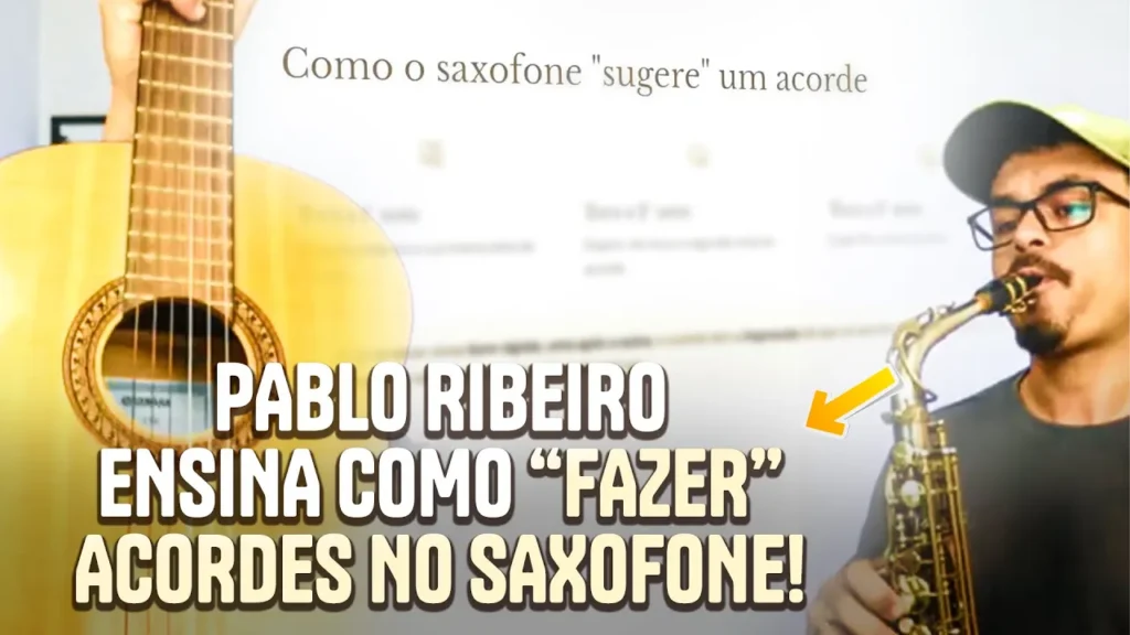 Acordes no saxofone o que são, como funcionam e como treinar 
